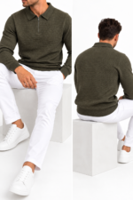 Pulls homme vert – Image 5