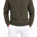 Pulls homme vert