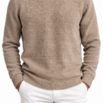 Pulls homme beige
