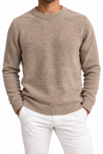 Pulls homme beige