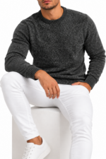 Pulls homme gris – Image 4