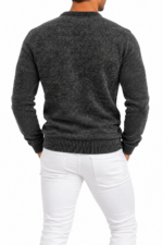 Pulls homme gris – Image 5