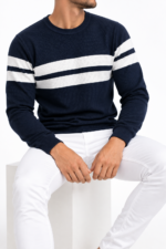 pulls homme bleu – Image 4