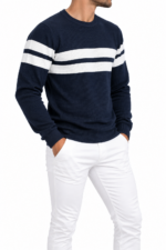 pulls homme bleu – Image 2