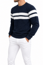 pulls homme bleu – Image 3