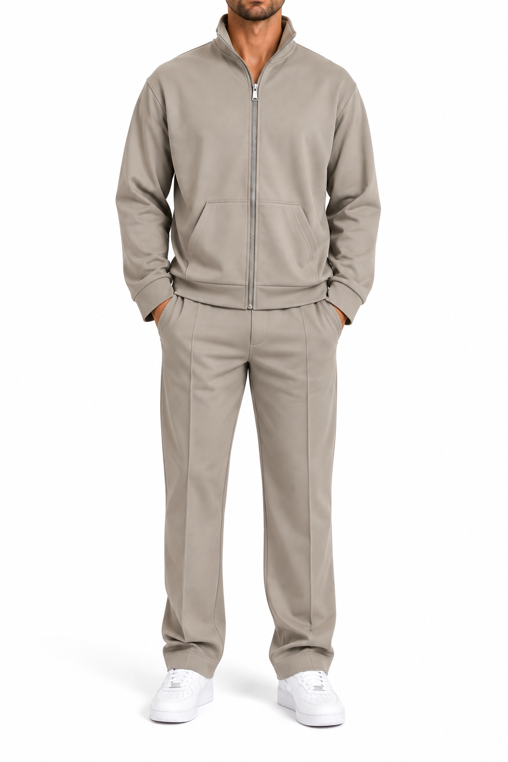 d face ensemble homme camel – Image 1