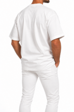 t-shirt homme blanc – Image 5