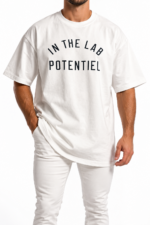t-shirt homme blanc – Image 6