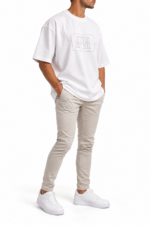 t-shirt homme blanc – Image 3