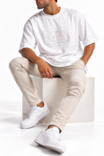 t-shirt homme blanc – Image 4