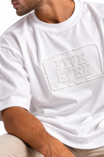 t-shirt homme blanc – Image 5